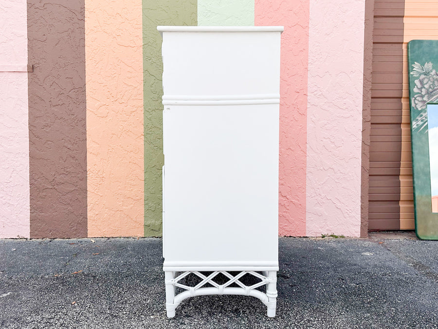 Ficks Reed Faux Bamboo Tall Chest