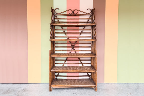 Rattan Baker's Rack