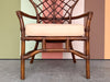Handsome Ficks Reed Balloon Back Rattan Chair
