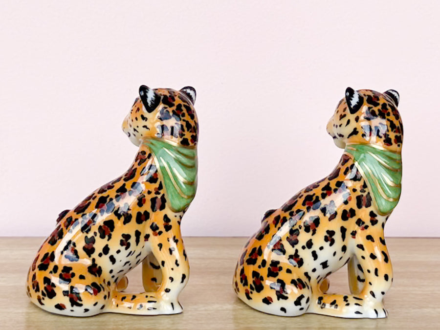 Lynn Chase Leopard Salt and Pepper Set