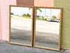 Pair of Faux Bamboo Mirrors