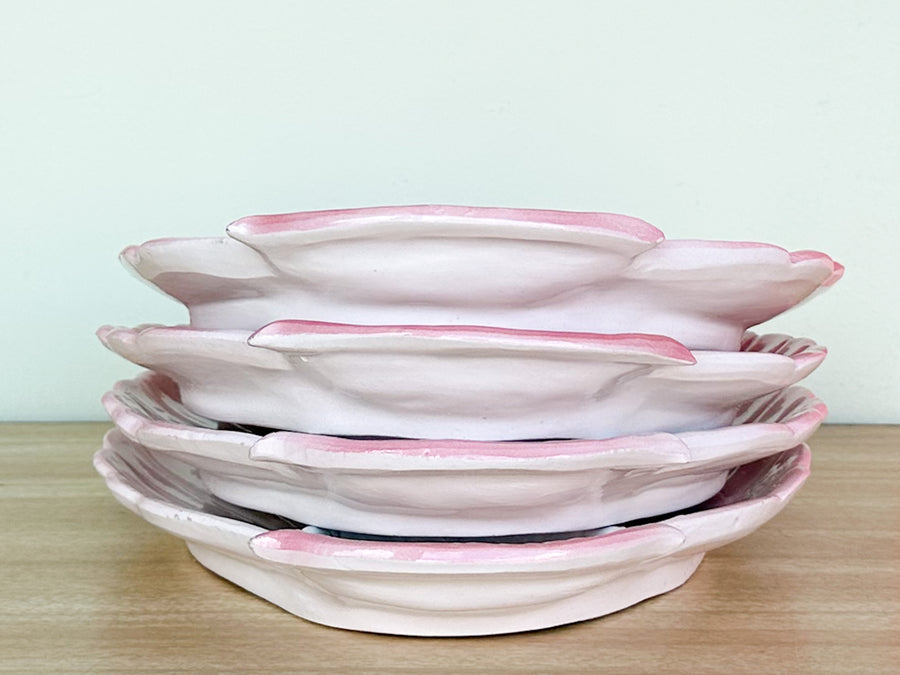 Set of Four Italian Shell Cocktail Dishes