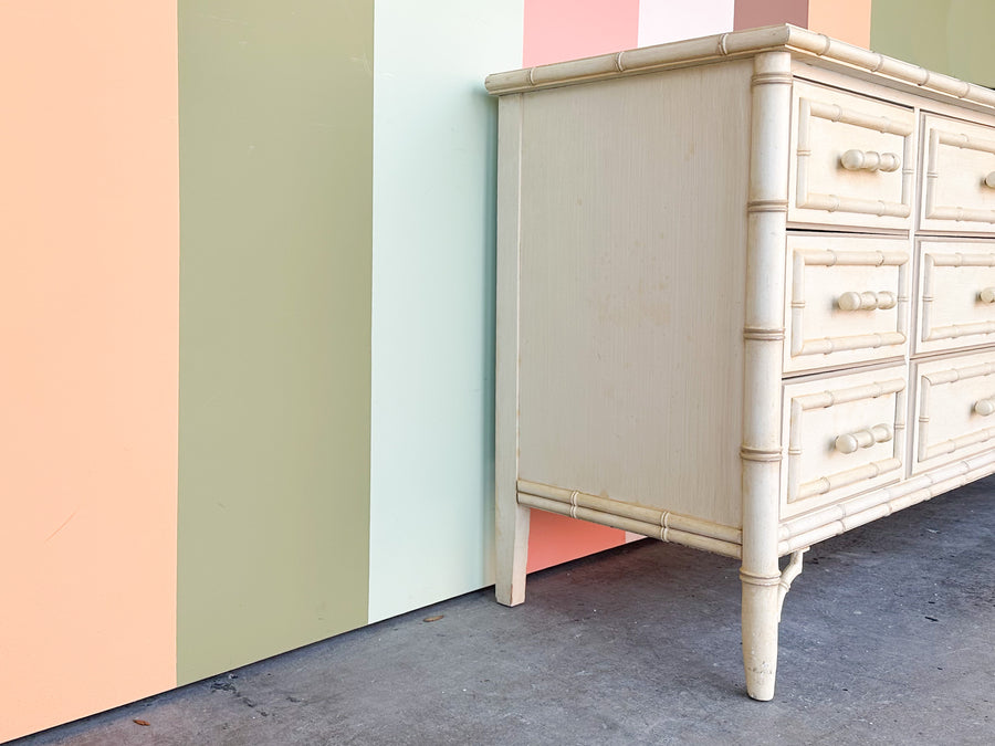 Dixie Aloha Faux Bamboo Dresser