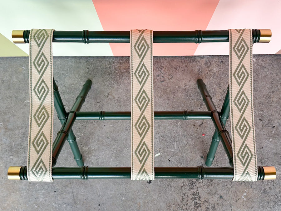 Faux Bamboo Luggage Rack - Cathy