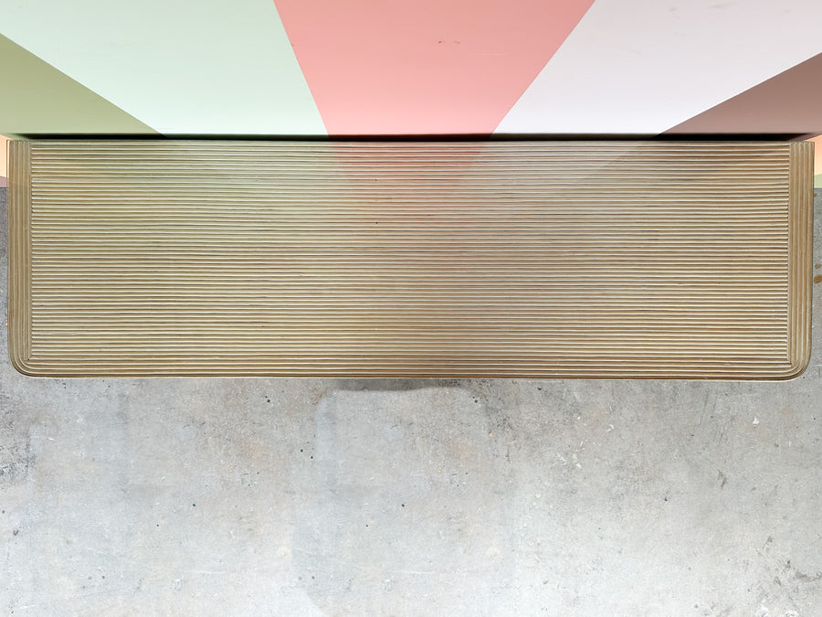 Pencil Reed Rattan Credenza