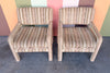 Pair of Parsons Style Upholstered Chairs