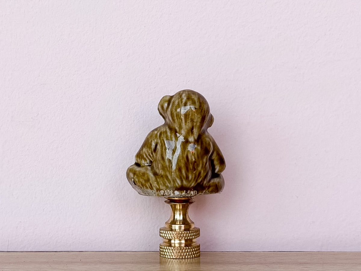 Wade Whimsies Finial — Monkey