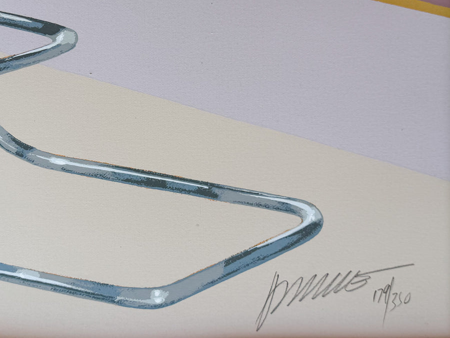 Max Hayslette Interior Signed Serigraph