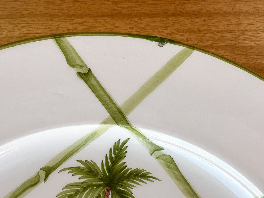 Set of The Mane Lion Palm Tree Dish Set