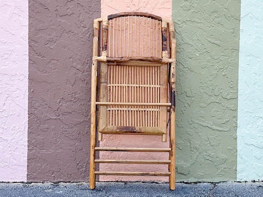 Bamboo Folding Chair