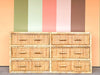 Island Chic Rattan Wrapped Dresser