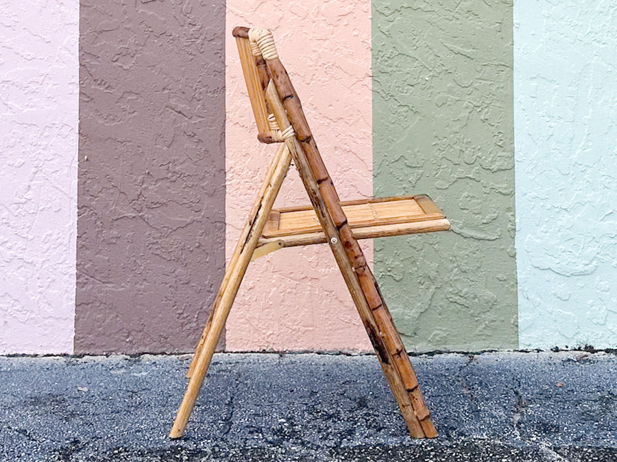Bamboo Folding Chair