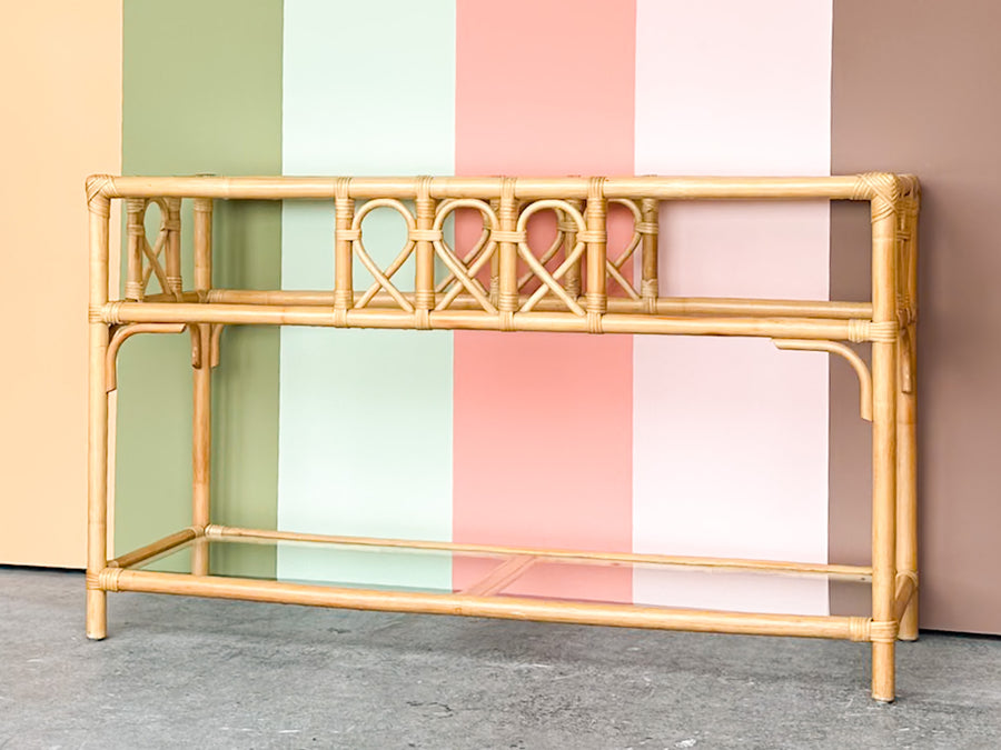 Coastal Rattan Console