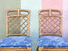 Set of Six Rattan Dining Chairs