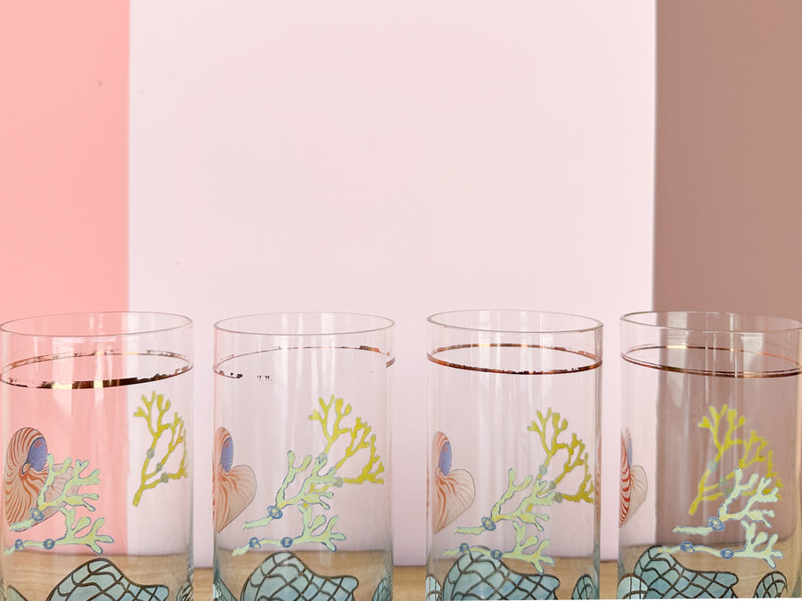 Set of Eight Lynn Chase St. Tropez Glassware