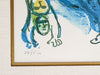 Colorful Numbered Chigall Print