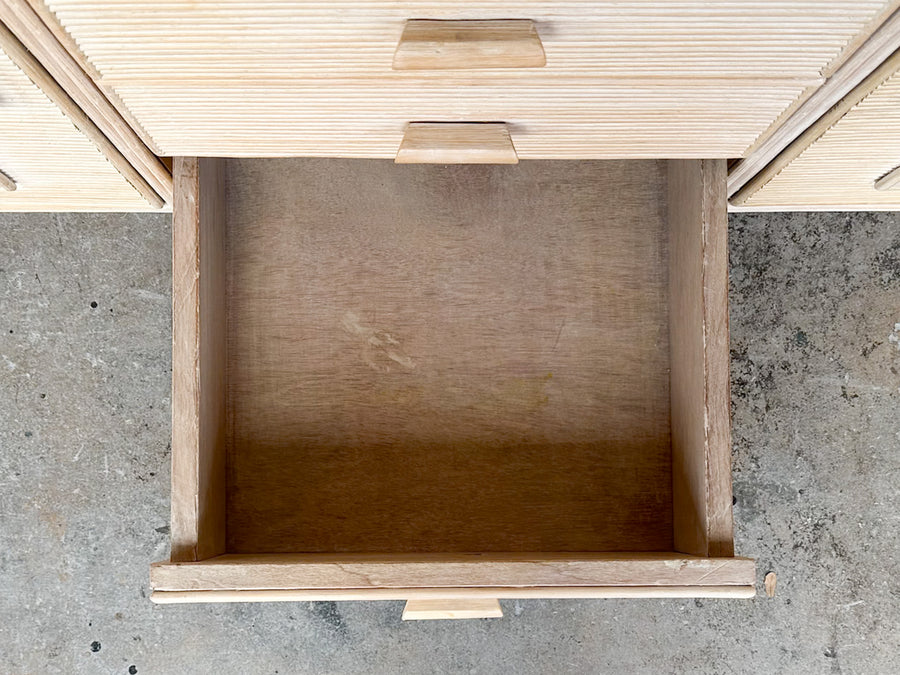 Pencil Reed Rattan Credenza