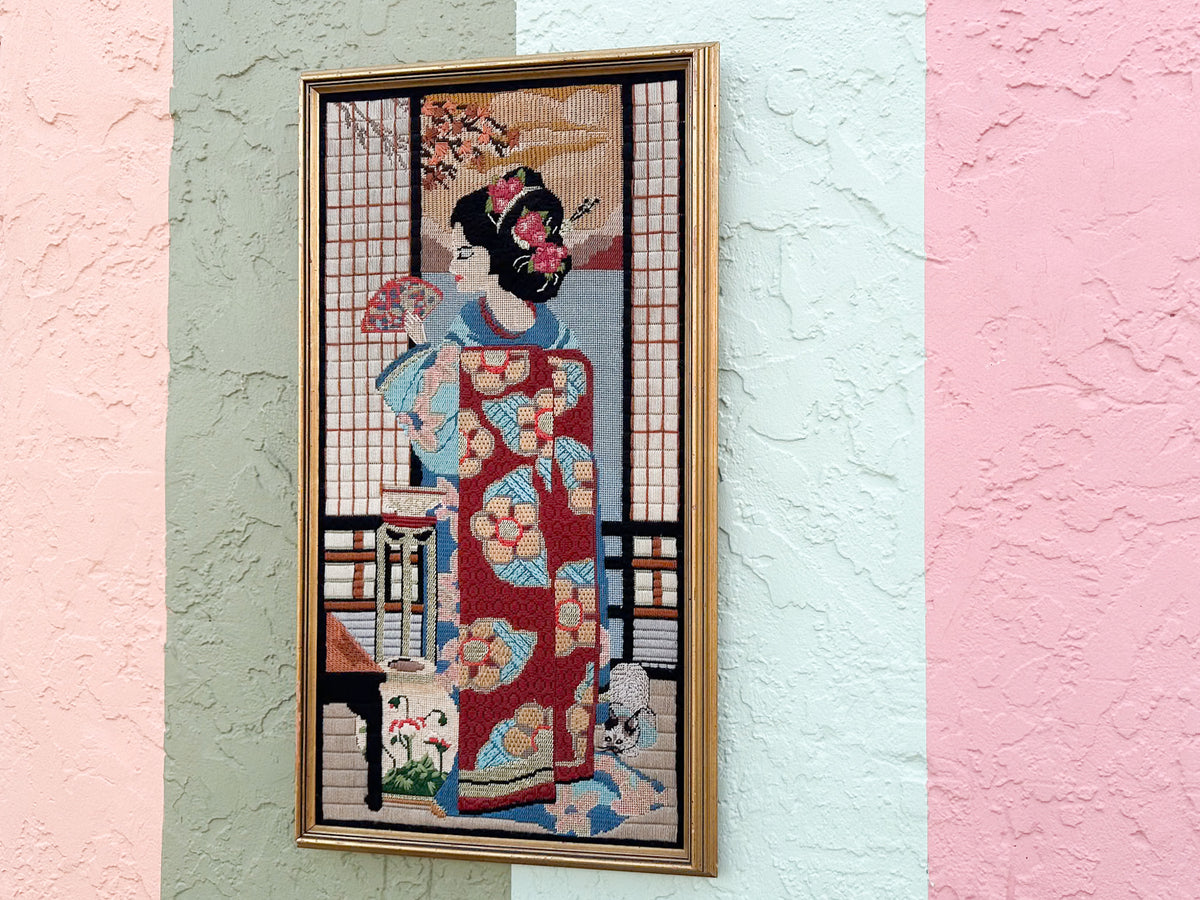 Geisha Needlepoint