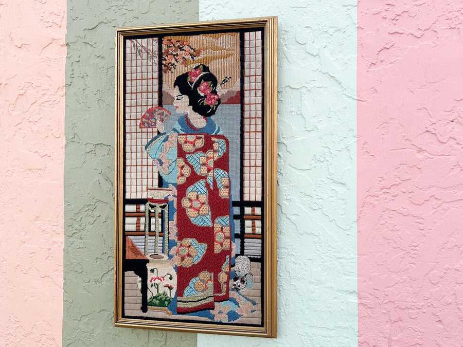 Geisha Needlepoint