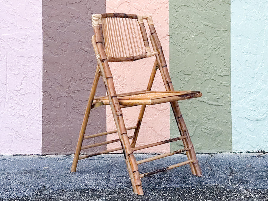 Bamboo Folding Chair