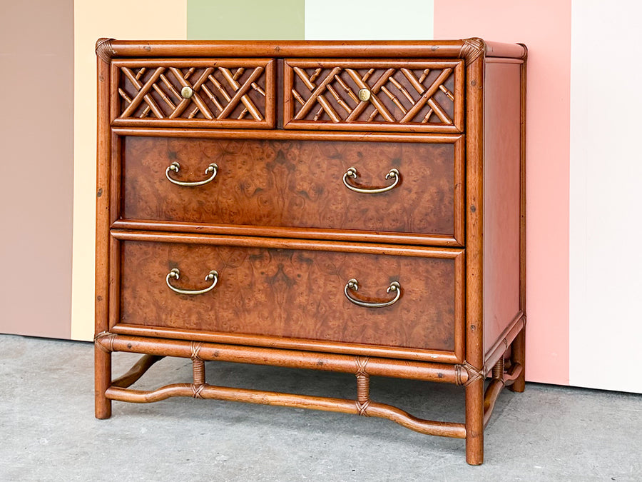 Oversized Rattan Nightstand