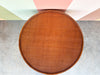 Handsome Round Rattan Side Table