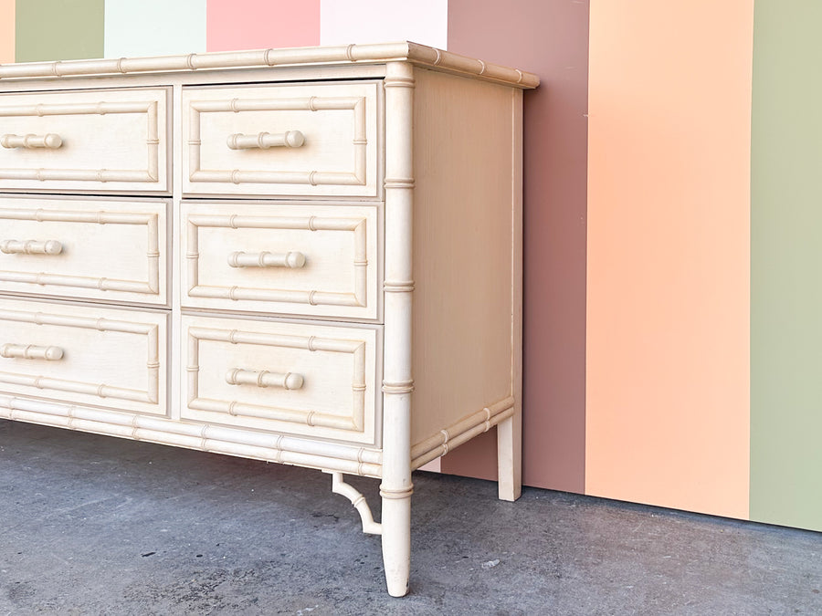Dixie Aloha Faux Bamboo Dresser
