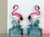 Pair of 1950s Flamingo Cachepots