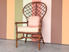 Handsome Ficks Reed Balloon Back Rattan Chair