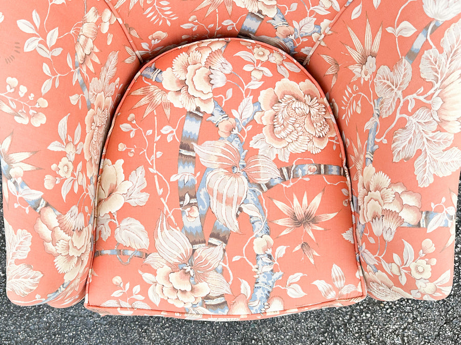 Sweet Upholstered Barrel Chair