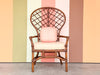 Handsome Ficks Reed Balloon Back Rattan Chair