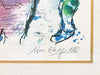 Colorful Numbered Chigall Print
