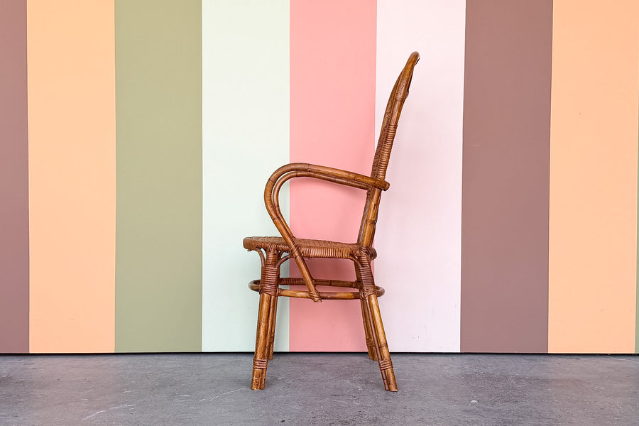 Cute Rattan Desk Chair