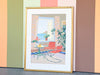 Max Hayslette Interior Signed Serigraph