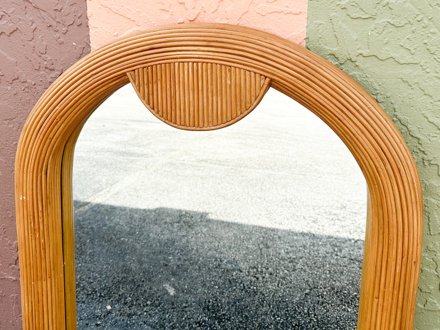 Coastal Pencil Reed Mirror
