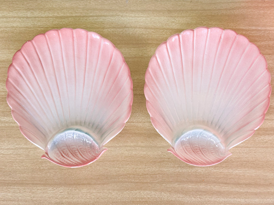 Set of Four Italian Shell Cocktail Dishes