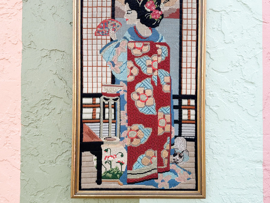 Geisha Needlepoint