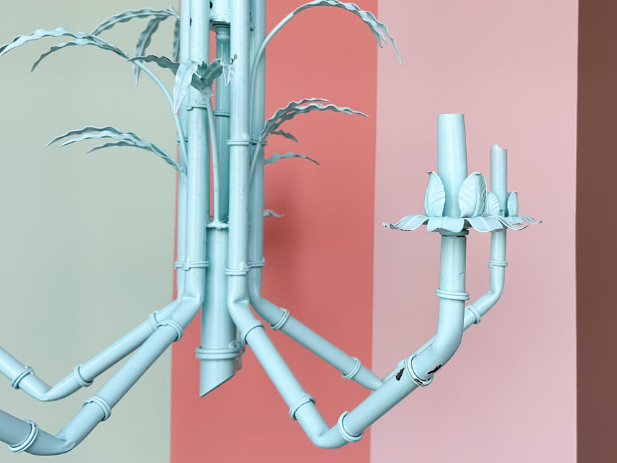 Unique Faux Bamboo Chandelier