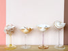 Set of Four Shell Chic Coupes