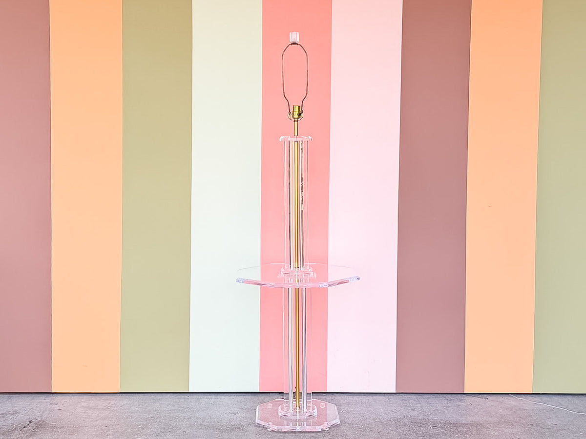 MCM Lucite Table Lamp