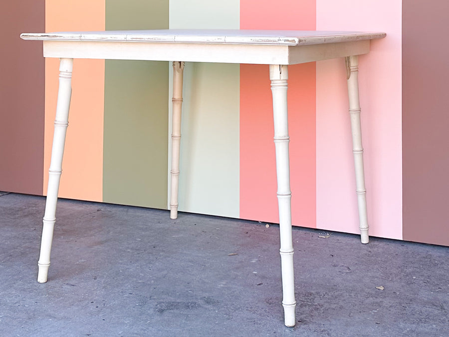 Faux Bamboo Folding Table