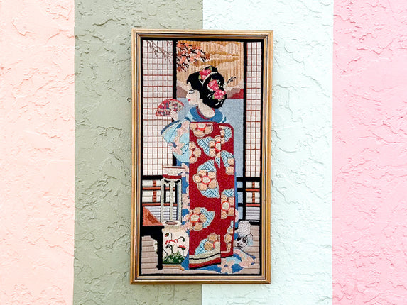 Geisha Needlepoint