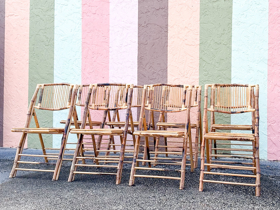 Bamboo Folding Chair