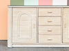 Pencil Reed Rattan Credenza