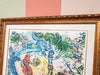Colorful Numbered Chigall Print
