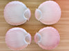 Set of Four Italian Seashell Plates and Platter