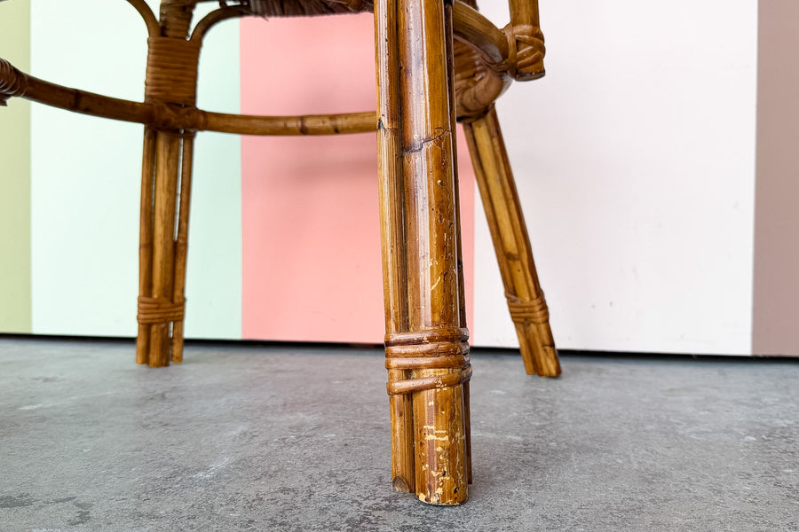 Cute Rattan Desk Chair