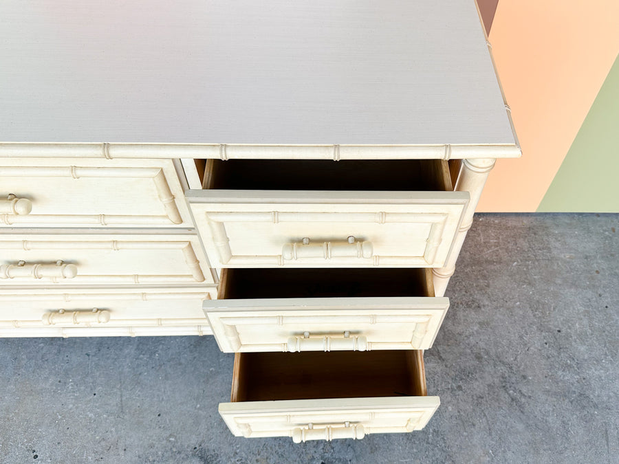 Dixie Aloha Faux Bamboo Dresser