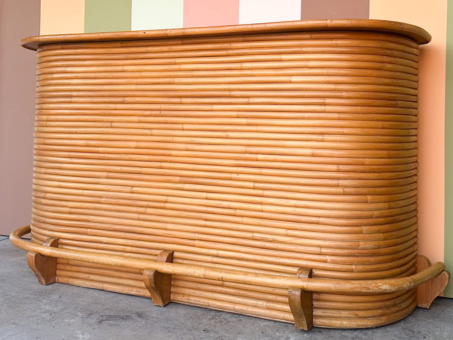 Old Florida Rattan Bar