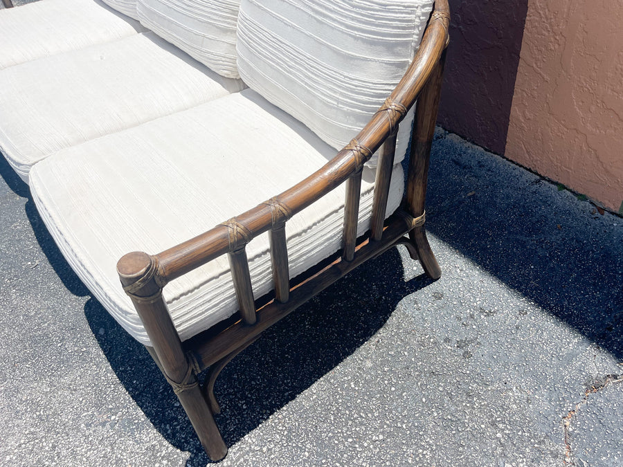 McGuire Rattan Sofa